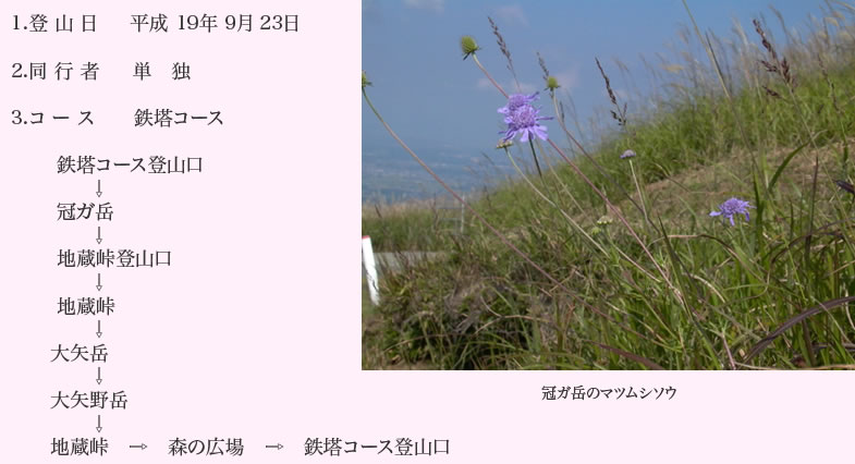 冠ガ岳