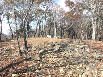 銚子笠山頂
