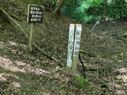登山口