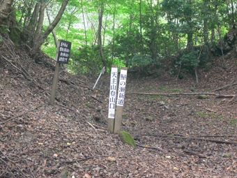 登山口