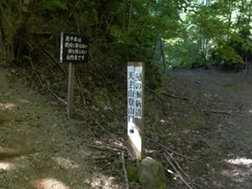 登山口